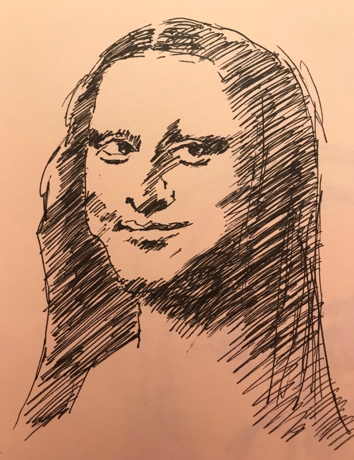 Mona Lisa quick sketch