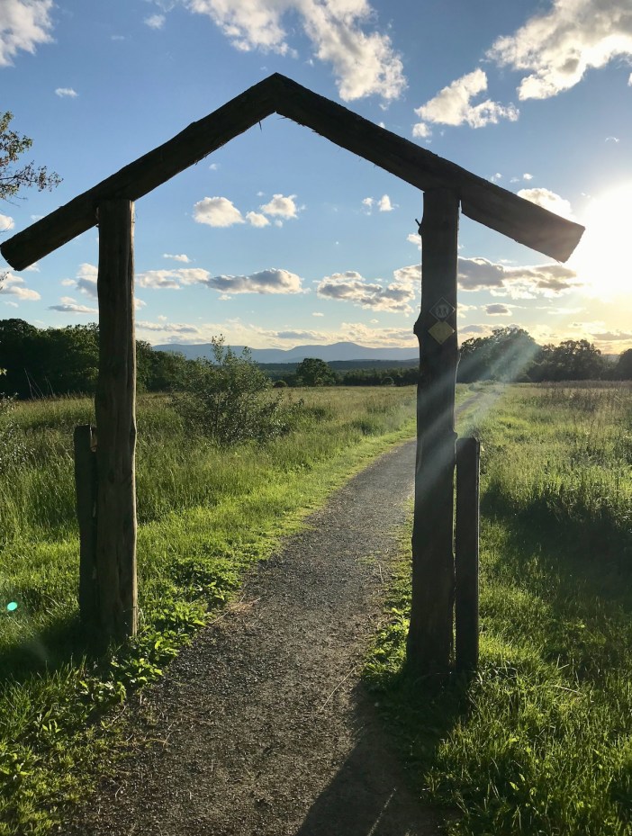Trail Head in Hudson Valley_